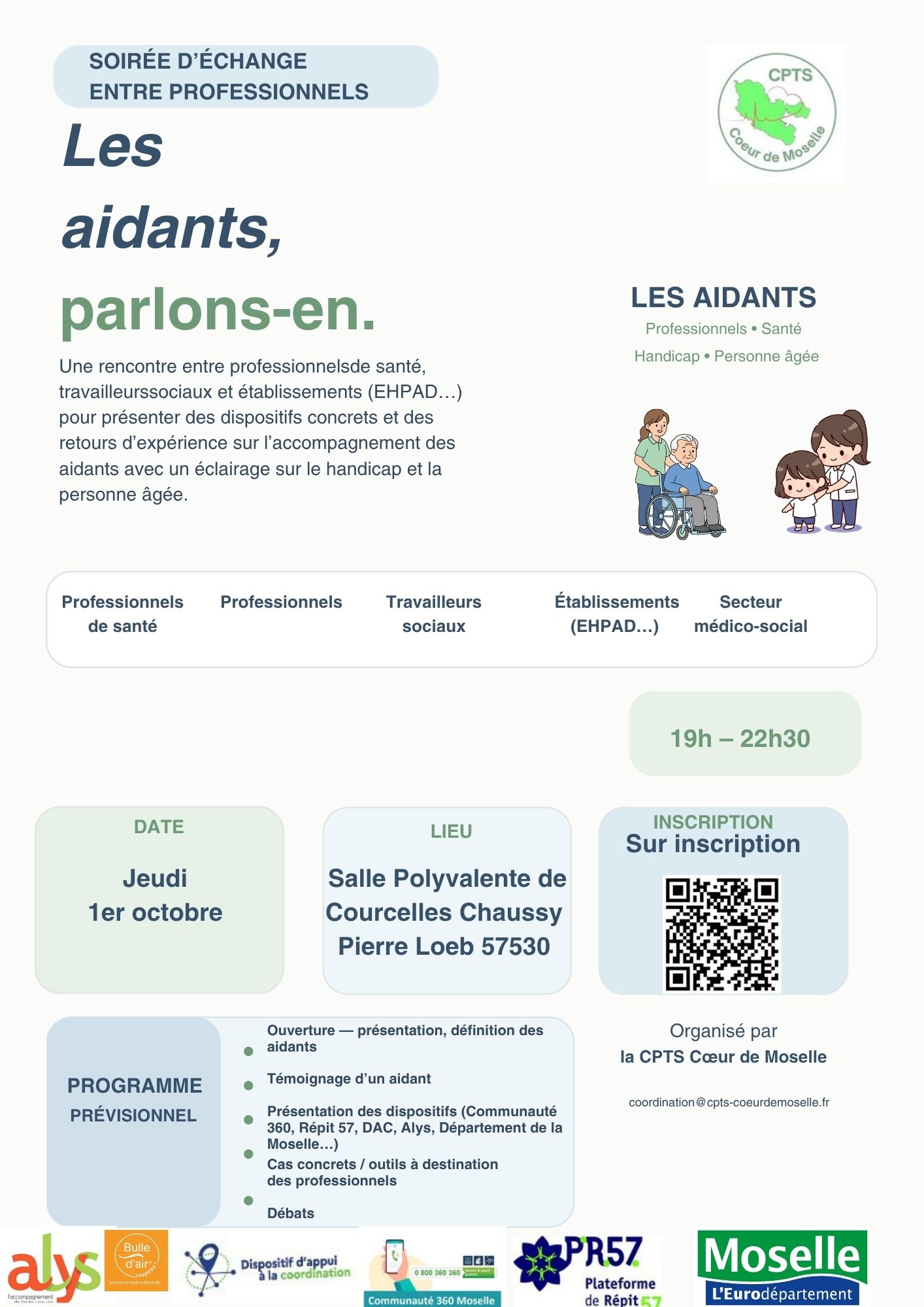Flyer Aidants CPTS Cœur de Moselle